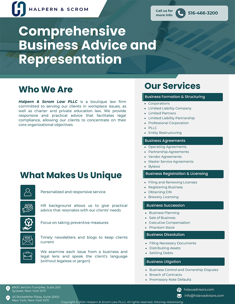 Business Law Services